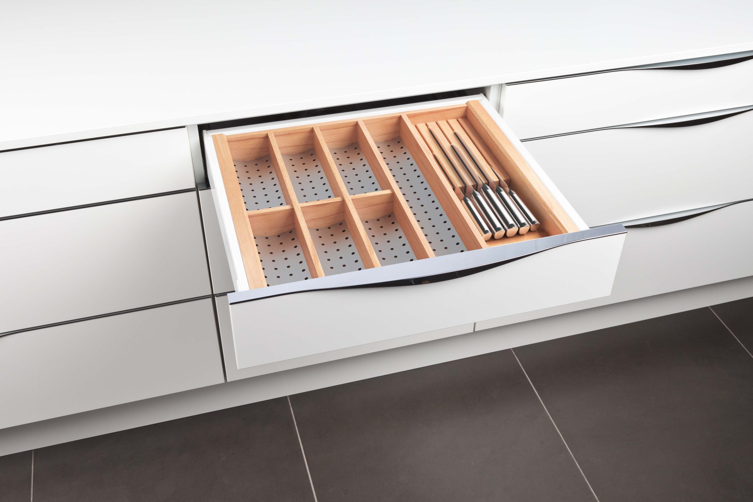Besteckeinsatz Schubladensystem Messerblock